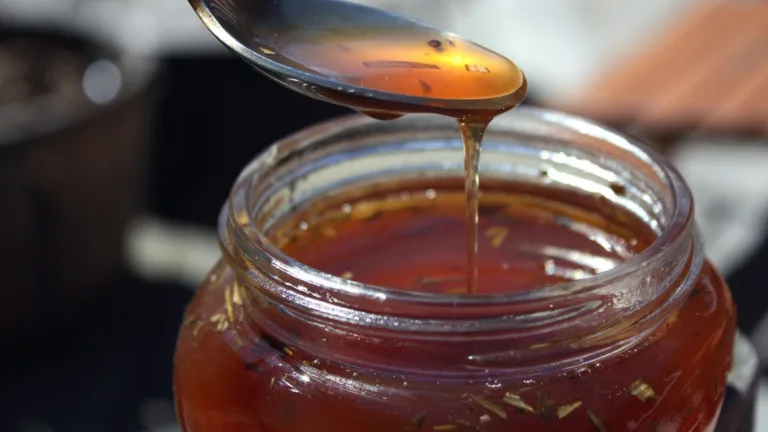 Xarope caseiro de mel e alecrim é o mais poderoso para curar tosse persistente